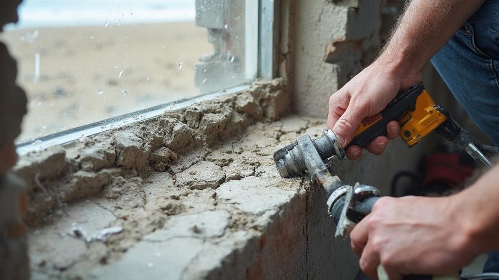 Foundation Crack Repair in Pickering Beach, Ajax, ON